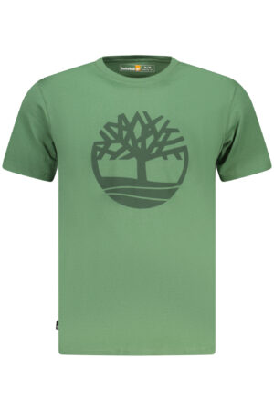 TIMBERLAND MEN'S SHORT-SLEEVE T-SHIRT GREEN