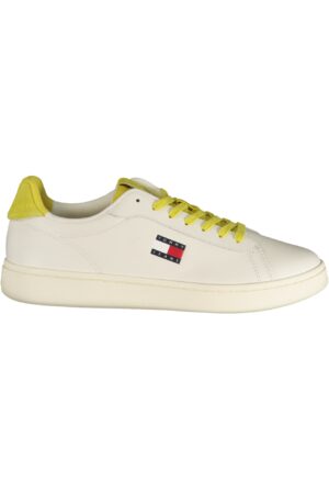 TOMMY HILFIGER MEN'S WHITE SPORTS SHOES