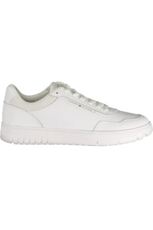 TOMMY HILFIGER MEN'S WHITE SPORTS SHOES