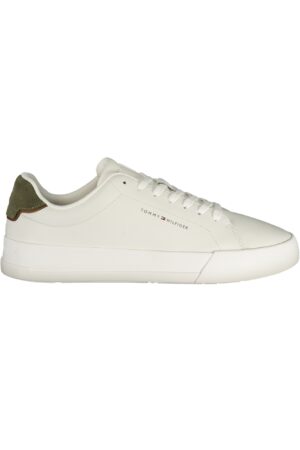 TOMMY HILFIGER MEN'S WHITE SPORTS SHOES