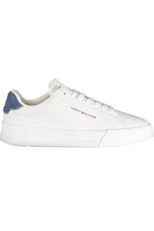 TOMMY HILFIGER MEN'S WHITE SPORTS SHOES