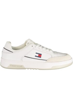 TOMMY HILFIGER MEN'S WHITE SPORTS SHOES
