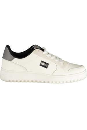 TOMMY HILFIGER MEN'S WHITE SPORTS SHOES
