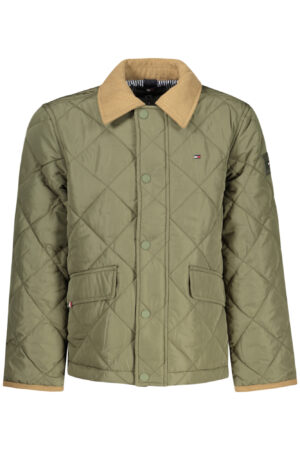 TOMMY HILFIGER KIDS' GREEN JACKET
