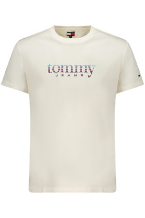 TOMMY HILFIGER MEN'S SHORT-SLEEVE T-SHIRT WHITE