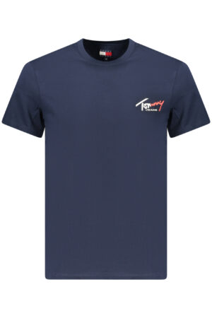 TOMMY HILFIGER MEN'S SHORT-SLEEVE T-SHIRT BLUE