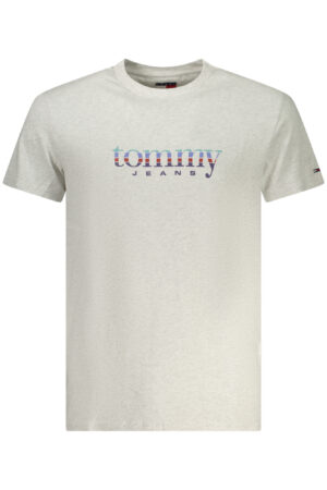 TOMMY HILFIGER MEN'S SHORT-SLEEVE T-SHIRT GREY