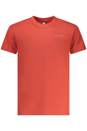 TOMMY HILFIGER MEN'S SHORT-SLEEVED T-SHIRT, RED