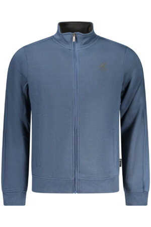 US GRAND MEN'S BLUE ZIP-UP SWEATSHIRT