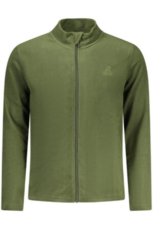 US GRAND MEN'S GREEN ZIP-UP SWEATSHIRT