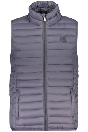 US GRAND MEN'S BLUE SLEEVELESS JACKET