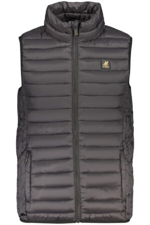 US GRAND MEN'S BLACK SLEEVELESS JACKET