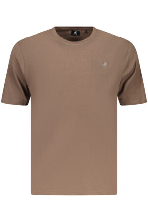 US GRAND MEN'S SHORT-SLEEVE T-SHIRT BROWN