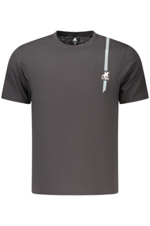 US GRAND MEN'S BLACK SHORT-SLEEVE T-SHIRT